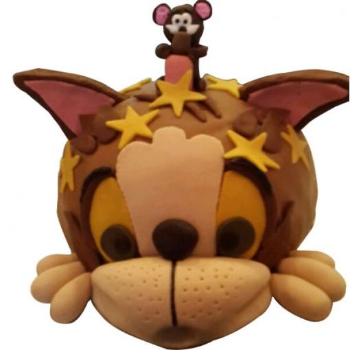 Tom n Jerry Theme Cake